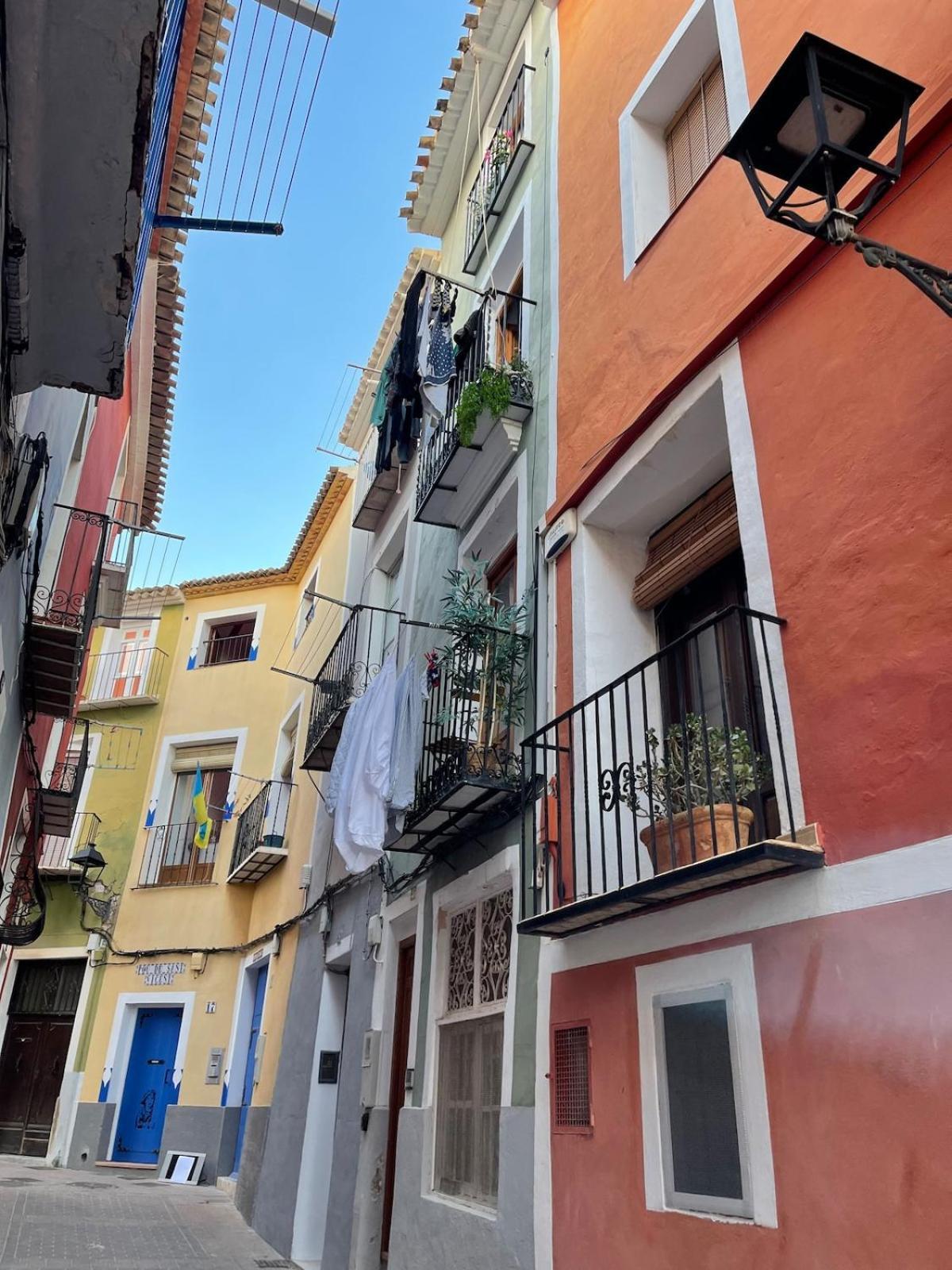 Oldtown Family House With Amazing Terrace - 3 Minutes From Beach! Villajoyosa Eksteriør billede